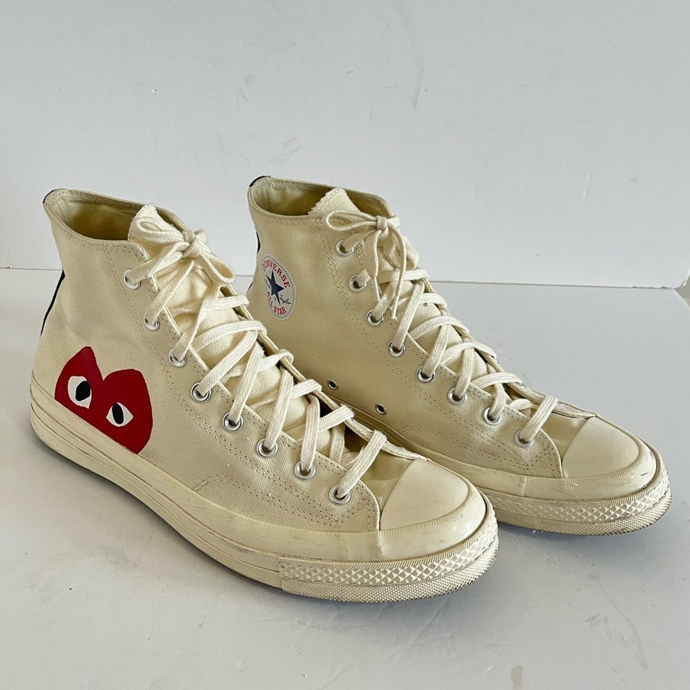 Converse Comme des Garcons Chuck Taylor Sneakers Men 12 Women 14 - Picture 10 of 10